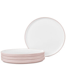 Noritake colortex Stone Stax Dinner Plates, Set of 4