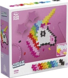 Plus Plus PLUS-PLUS PUZZLE BY NUMBER JEDNOROŻEC - 250 ELEMENTÓW