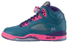 Jordan Air Jordan 5 Retro Tropical Teal 高帮 复古篮球鞋 GS 白 / Кроссовки Jordan Air Jordan 440892-307