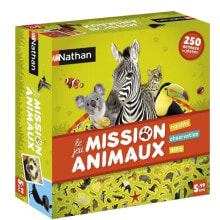 Настольные игры для компании nathan Mission animaux Игра на мелкую моторику Детский D31468