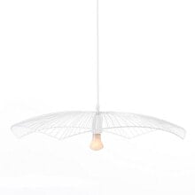 Ceiling Light Metal White 58 x 58 cm