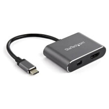 STARTECH USB-C Multiport Video HDMI/Mini DisplayPort Adapter