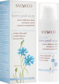 Hypoallergene Augencreme mit Extrakten aus Birkenrinde und Kornblume - Sylveco Hypoallergenic Calming Eye Cream