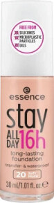 Foundation Stay All Day 16h Long-Lasting 20 Soft Nude, 30 ml