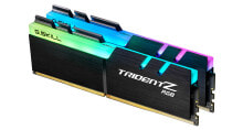 Купить модули памяти (RAM) G.Skill: G.Skill Trident Z RGB DDR4 3200 МГц 64 ГБ (2 x 32 ГБ)