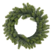 Advent wreathe Green PVC 41 x 41 cm