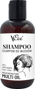 Shampoo für trockenes und strapaziertes Haar - VCee Regenerating Shampoo With Multi Oil Complex For Dry & Damaged Hair