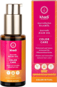 Несмываемые средства и масла для волос Khadi