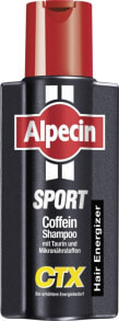 Coffein-Shampoo gegen Haarausfall bei erhöhtem Energiebedarf - Alpecin Sport Coffein Shampoo CTX