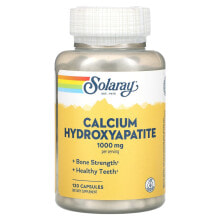 Solaray, Calcium Hydroxyapatite, 250 mg, 120 Capsules