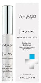 Купить средства для ухода за кожей губ Symbiosis London: Revitalisierendes Lippenserum mit Hyaluron- und Milchsäure