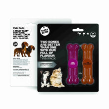 Купить товары для собак TASTYBONE: TASTYBONE Twin Pack Pheasant Duck Toy Bone