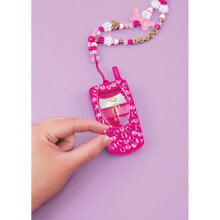 Купить куклы и пупсы для девочек Make It Real: MAKE IT REAL Juicy Couture Dial Up The Style Lip Gloss Phone And Diy Lanyard doll