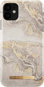 iDeal Of Sweden iDeal of Sweden Fashion- etui ochronne do iPhone 11/XR (Sparkle Greige Marble)