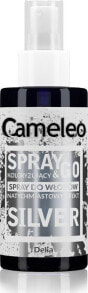 Оттеночные и камуфлирующие средства для волос delia Cosmetics Cameleo Spray & Go Красящий спрей для волос, оттенок серебристый 150 мл