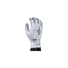 Ansell Handschuhe HyFlex 11-800 Größe 10 weiß/grau EN 388 PSA-Kategorie II , VE: 12 Paar