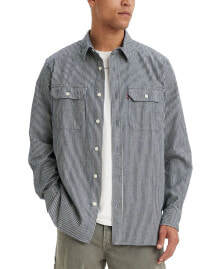 Levi's men's Worker Relaxed-Fit Button-Down Shirt, Created for Macy's