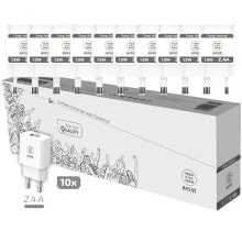 TECH ONE TECH TEC2954 Pack 12W USB Wall Charger 10 units