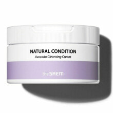 Корейские кремы и эмульсии для лица очищающий крем The Saem Natural Condition Авокадо (300 ml)