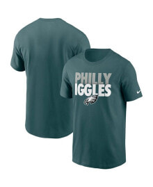 Nike men's Midnight Green Philadelphia Eagles Hometown Collection Iggles T-shirt