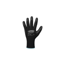 Stronghand Handschuhe Finegrip Größe 8 schwarz EN 388 PSA-Kategorie II , VE: 12 Paar