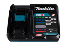 Аккумуляторы и зарядные устройства для электроинструмента быстрозарядное устройство Makita DC40RA XGT 191E07-8 14,4-40 В