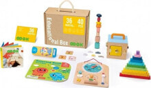 Купить развивающие и обучающие игрушки Tooky Toy: Tooky Toy Edukacyjne Pudełko Dla Dzieci Z 6w1 Od 3 Lat Lumarko!