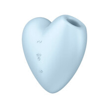 Clitoris Suction Stimulator Satisfyer Cutie Heart Blue