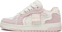 Champion Low-Top Skateboard Shoes Unisex Micro Rose Red/Milk White
