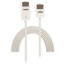 Techly ICOC-HDMI-SL-010W HDMI кабель 1 m HDMI Тип A (Стандарт) Белый