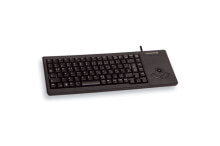 Клавиатуры клавиатура с тркболом Черная CHERRY XS Trackball  USB QWERTY G84-5400LUMEU-2