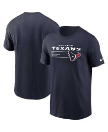 Nike men's Navy Houston Texans Division Essential T-shirt