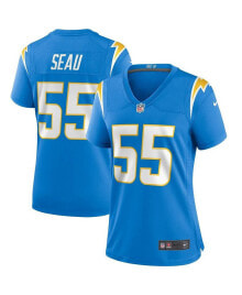 Nike women's Junior Seau Powder Blue Los Angeles Chargers Game Retired Player Jersey