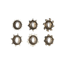 Ring Set, 1,5 ‑3,5 cm, 6 Stück