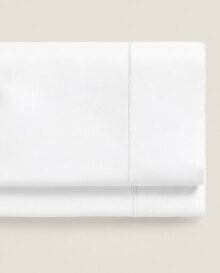 (400 thread count) sateen flat sheet with trim
