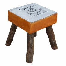 Stool Alexandra House Living Mango wood 44 x 45 x 44 cm