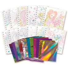 NEBULOUS Small Creative Book Fantasy Foil Art Disp. 8 Pcs