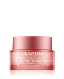 Купить средства для загара и защиты от солнца Clarins: Clarins Multi-Active Jour SPF 15 Crème Toutes peaux (50 ml)