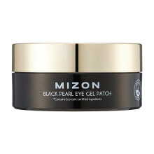 Маска для кожи вокруг глаз Mizon Premium eye hydrogel mask with black pearl and diamond for wrinkles and dark circles Black Pearl (Eye Gel Patch) 60 pcs x 1.4 g