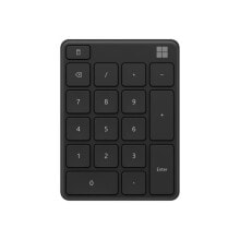 Клавиатуры беспроводная цифровая клавиатура Microsoft - Цифровая клавиатура Bluetooth - черный