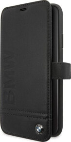 BMW Etui book BMW BMFLBKSN65LLSB iPhone 11 Pro Max czarny/black Signature