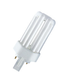Лампочки Osram DULUX T PLUS 18 W/827Dulux люминисцентная лампа GX24d-2 Теплый белый B 4050300333502