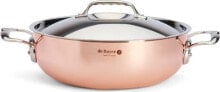 De Buyer De Buyer Prima Matera Saucepot Copper/Steel 28cm curved induct.