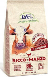 Life Pet Care LIFE CAT 400g RICH IN BEEF LOW GRAIN /6