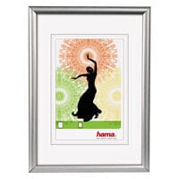 Hama Madrid - Glass,Plastic - Silver - Single picture frame - 20 x 30 cm - Reflective - 300 mm