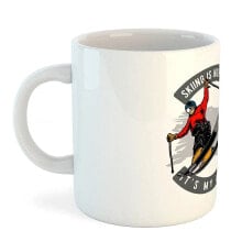 KRUSKIS Skiing Is Not Fun Mug 325ml