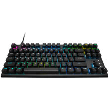 Купить клавиатуры Corsair: Corsair K60 PRO TKL optisch-mechanische Gaming-Tastatur, RGB-Beleuchtung, Corsair OPX - schwarz