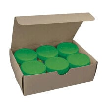 MILAN Box 6 Jars 40ml Poster Paint Light Green