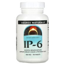 Витамины группы В Source Naturals, IP-6, 800 мг, 90 таблеток