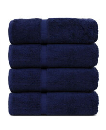 BC Bare Cotton luxury Hotel Spa Towel Turkish Cotton Bath Towels, Set of 4